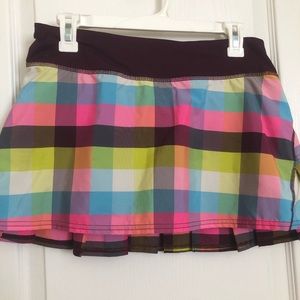 Lululemon pace setter skirt